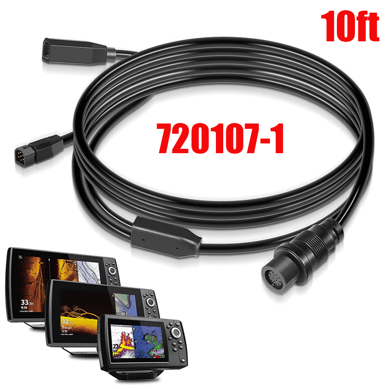 Fish Finder Cable - 720107-1 트랜스듀서 어댑터 케이블 10피트, 9-M360-2-DDI-Y