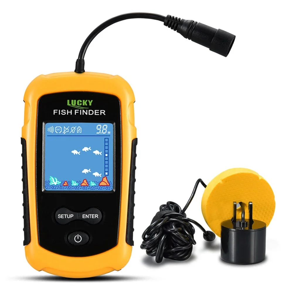 Fish Finder Gps - 행운의 LCD 컬러 스크린 휴대용 유선