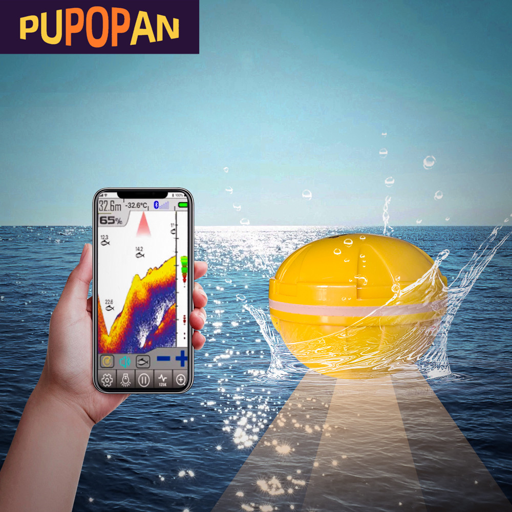 Fish Finder Gps - PUPOPAN 100M 브랜드의 새로운 스마트 폰