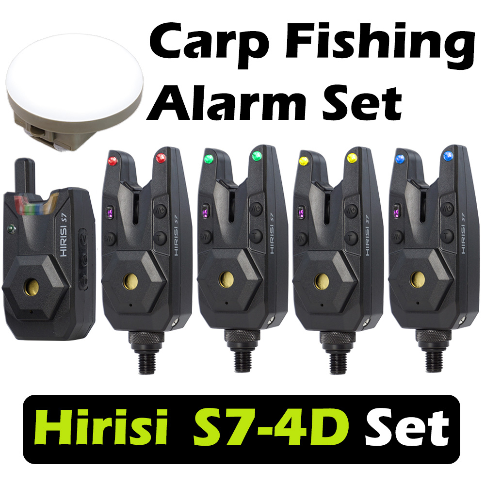 Fish Alarm - 히리시 S7-4D 무선 잉어 낚시 입질