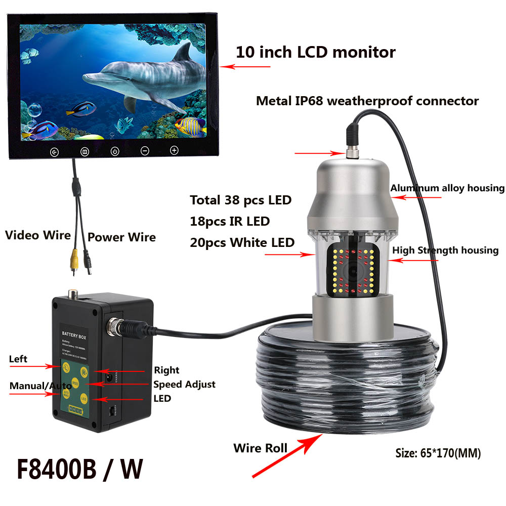 MAOTEWANG 수중 낚시 비디오 카메라 10 인치  - Fish Finder Cable 리뷰 및 가격