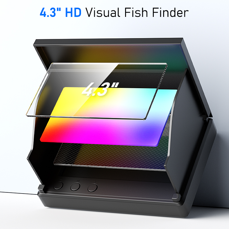 4.3인치 LCD 휴대용 어군탐지기, 20m 수중 카메 - Fishing Camera 리뷰 및 가격