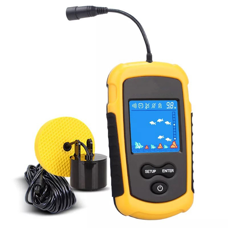 100M 유선 컬러 스크린 휴대용 음파 탐지기 낚시 미 - Fish Finder Cable 리뷰 및 가격