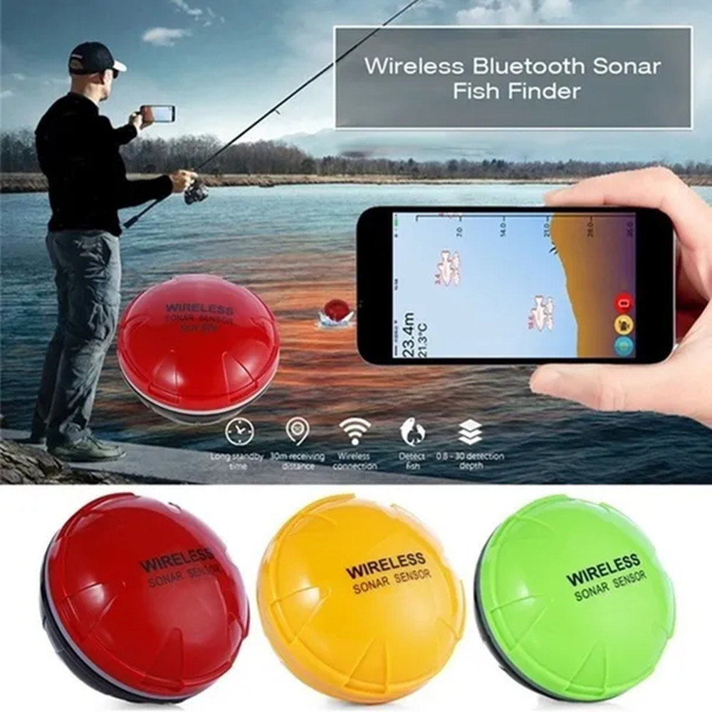 PUPOPAN 100M 브랜드의 새로운 스마트 폰 어군 - Fish Finder Gps 리뷰 및 가격