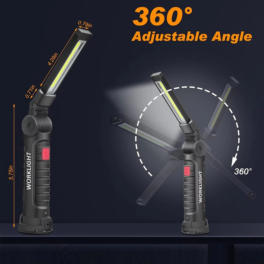 충전식 자석 작업등 플래시라이트 휴대용 캠핑 랜턴 LE - Fishing Light 리뷰 및 가격