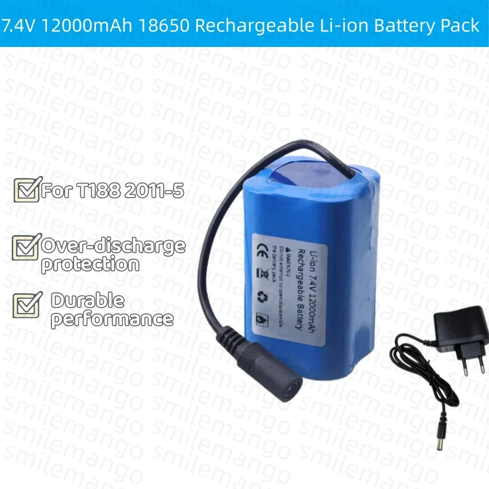 7.4V 12000mAh 배터리(USB 충전기 포함)  - Fish Finder Charger 리뷰 및 가격