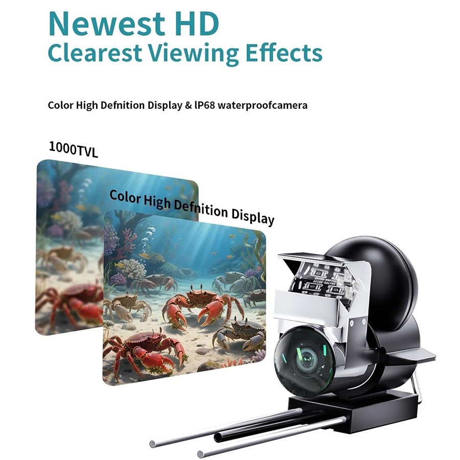FOURQ 휴대용 1080P 4.3'' LCD 어군탐지 - Fishing Depth Finder 리뷰 및 가격